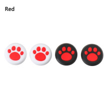 PS5 thumb stick grip silicone red 4 pcs