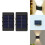 Lampe de sécurité murale solaire Cogfs4/6LED 6