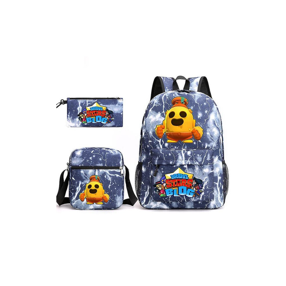 Brawl Stars Wild Battle backpack set for students 7