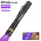 UV LED Flashlight 365nm 3W Black SV80 1