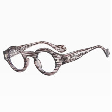 Blue Light Blocking Round Reading Glasses +4.00