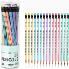 Graphite Pencils HB30 with Eraser for Writing and Drawing