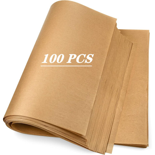 Parchment Paper Sheets Non-Stick 9"x13" 100 Pack