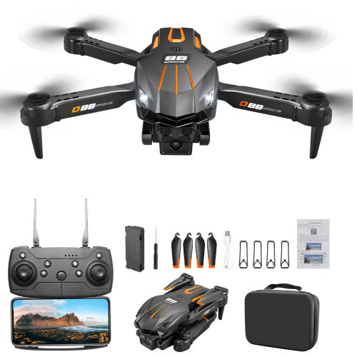 RC-drone til børn med 1080P HD-kamera, højdehold, 2
