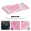 Wired Ergonomic Mechanical Gaming Keyboard Pink ABS 4