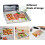 Tutuviw baking sheet with wire rack set 9.2 x 6.8 inches 4