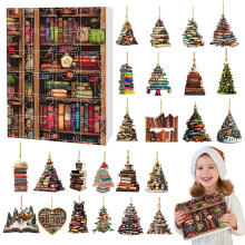 Christmas Book Pendant Advent Calendar 24 Days