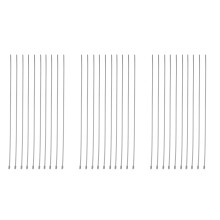30Pcs 17.7inch Stainless Steel Locking Cable Ties for Exhaust Pipe Header Wrap Tape Silver