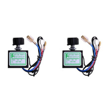 2X 12V 10A Thermostat for Auto Air Conditioner Evaporator Adjustable R2LC
