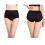 Damen-Baumwollslips mit hohem Bund und Bauchkontrolle 3