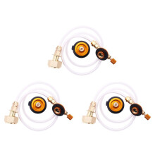 3X Outdoor Gas Stove Camping Stove Propane Refill Adapter Burner LPG Flat Cylinder Tank Coupler Bottle Adapter Save
