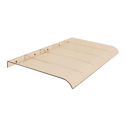 Window awning canopy for balcony or garage 35x50 cm 2
