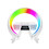 Λάμπα Leodye RGB με ασύρματο φορτιστή ηχείου και ρολόι 15W 4