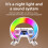 Λάμπα Leodye RGB με ασύρματο φορτιστή ηχείου και ρολόι 15W 5