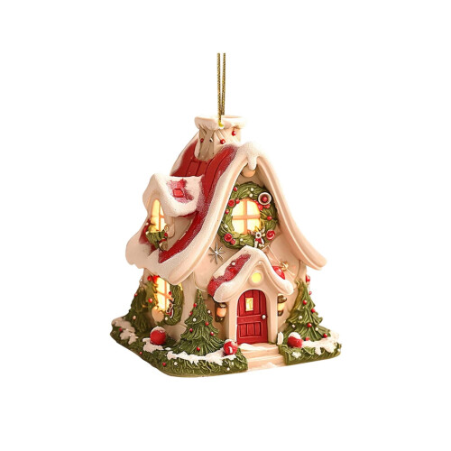 Julsnöhusarombrännare med eteriska oljor 1