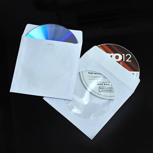 Apooke paper envelopes with transparent flap 100 pcs 1
