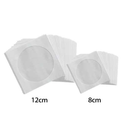 Apooke paper envelopes with transparent flap 100 pcs 2