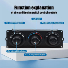Heater A/C Temperature Control Assembly Unit for T600 T660 T800 W900 Replaces F21-1040-21000 F21104021000
