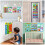 Laminated Educational Posters Alphabet Numbers Shapes 6