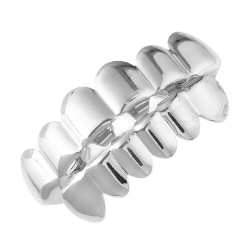 Necvior removable grillz set top and bottom 1 pair