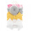 Baby Nylon Headbands with Bows 3 pcs 1