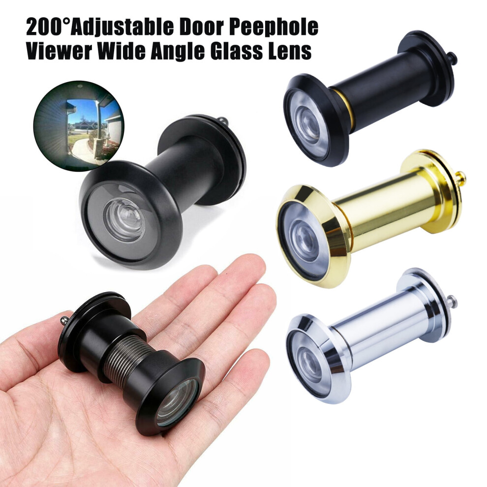Door Peephole Viewer 220 Degree Wide Angle Lens 913466422043
