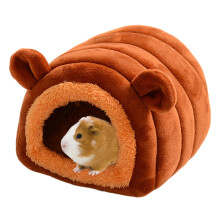 Höhlenbett für Kleintiere, Nest, Versteck für Hamster und Meerschweinchen