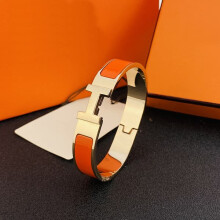 H-Bracelet 18K Alphabet Lock Stainless Steel Rose Gold
