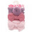 Baby nylon headbands with bow 3 pcs 1
