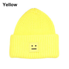 Zimní čepice Mordely beanie žlutá