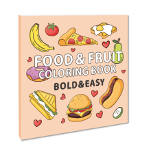 Libro para colorear para adultos y adolescentes con diseños sencillos y relajantes.