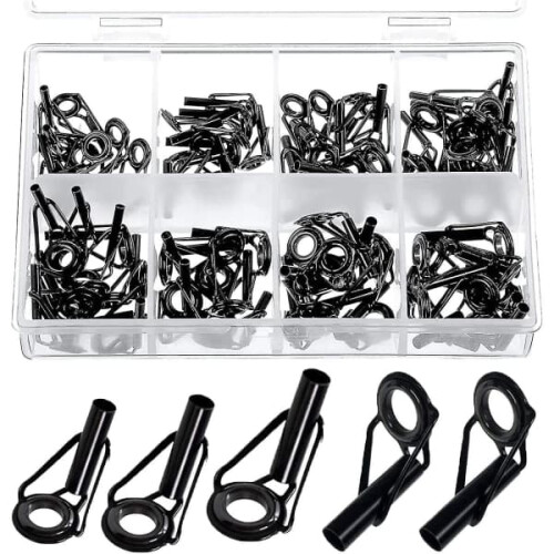 Fishing Rod Tip Repair Kit 80 Pieces