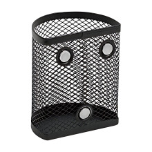 Magnetic Pencil Holder Stainless Steel Mesh 1 Pack