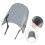 Windshield for Honda Trail 125 CT110 CT125 Gray 5