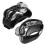 Foot Tambourine with Adjustable Strap Black 2 pcs 4