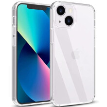 Etui silikonowe na iPhone14 LEMAN przezroczyste cienkie