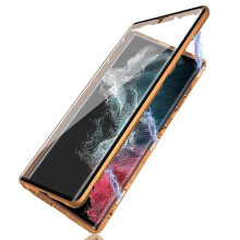 Etui ochronne do Samsunga Galaxy S24Plus w kolorze złotym