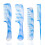 Forcine blu per capelli fini, compatibili con vari pettini, 1