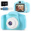Children's Digital Camera Blue 2.4-inch Screen 1