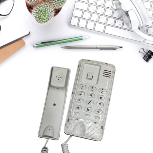 Apooke wall-mounted corded landline phone 1 unit 1