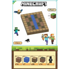 Minecraft building blocks magnetic cubes 63 pcs