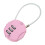 Zinc Alloy Combination Padlock Small Security Cable Lock 1 2