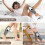 Beinkompressionsmanschette mit Wärmefunktion und 3 Massageprogrammen 8