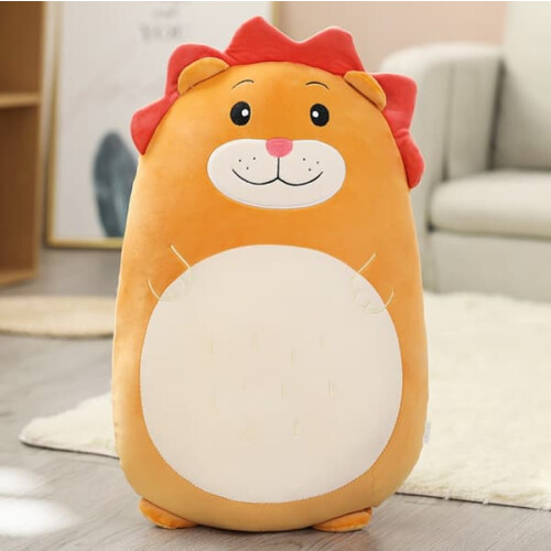 Λούτρινο παιχνίδι Squishmallows με λιοντάρι, μαλακό μαξιλάρι kawaii 45εκ.
