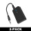 Bluetooth-Sender und -Empfänger 2-in-1, Schwarz, 3er-Pack 1