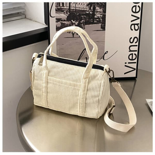 Manchester tote bag vit 1 styck