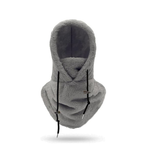 Κουκούλα Sherpa Balaclava Χειμερινή Αντιανεμική Ζεστή Γκρι