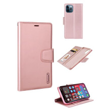 Étui portefeuille pour iPhone 14 Pro, or rose