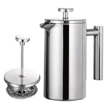 Cafetière à piston en acier inoxydable 1000 ml
