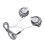 Cuffie cablate con microfono e gancio auricolare da 3,5 mm 5